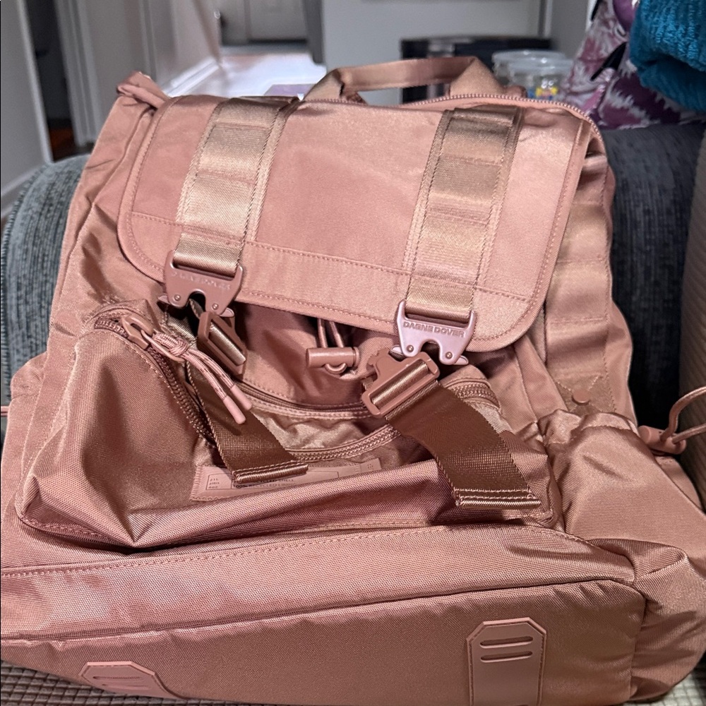 Dagne Dover Rose Gold Convertible Backpack